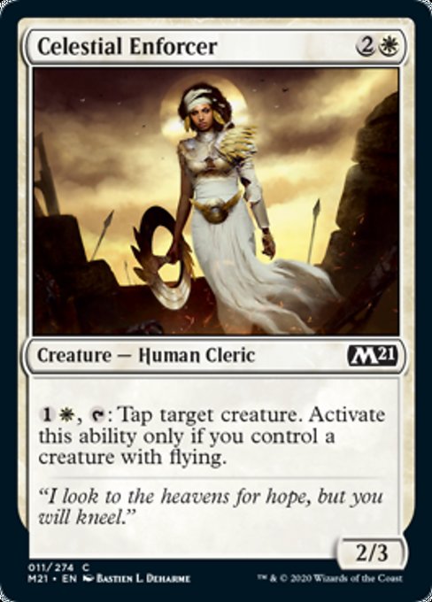 Celestial Enforcer [Core Set 2021] | Fandemonia Ltd