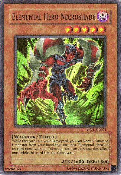 Elemental Hero Necroshade [GX1-EN001] Super Rare | Fandemonia Ltd