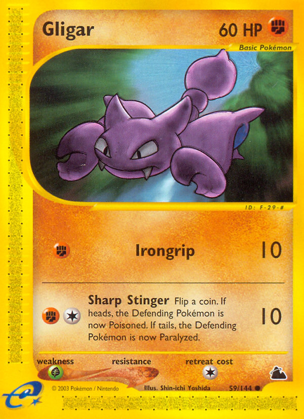 Gligar (59/144) [Skyridge] | Fandemonia Ltd