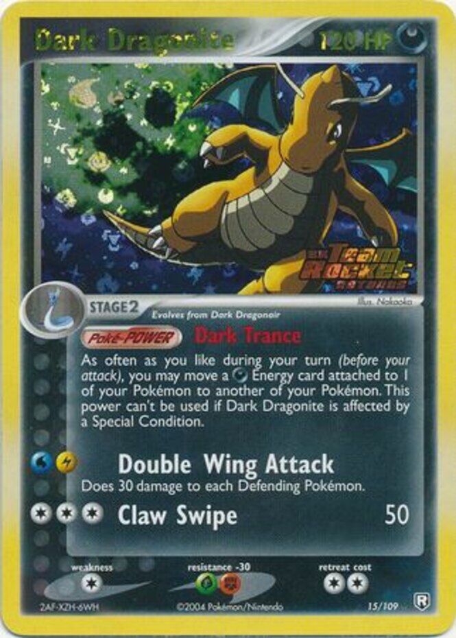 Dark Dragonite (15/109) (Stamped) [EX: Team Rocket Returns] | Fandemonia Ltd