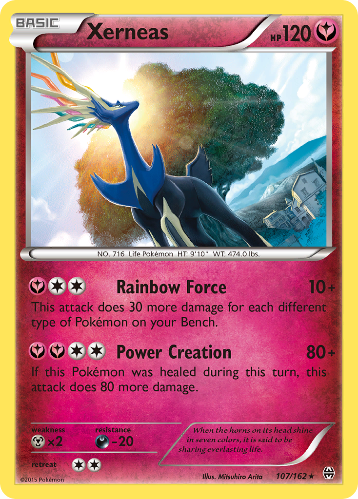 Xerneas (107/162) [XY: BREAKthrough] | Fandemonia Ltd