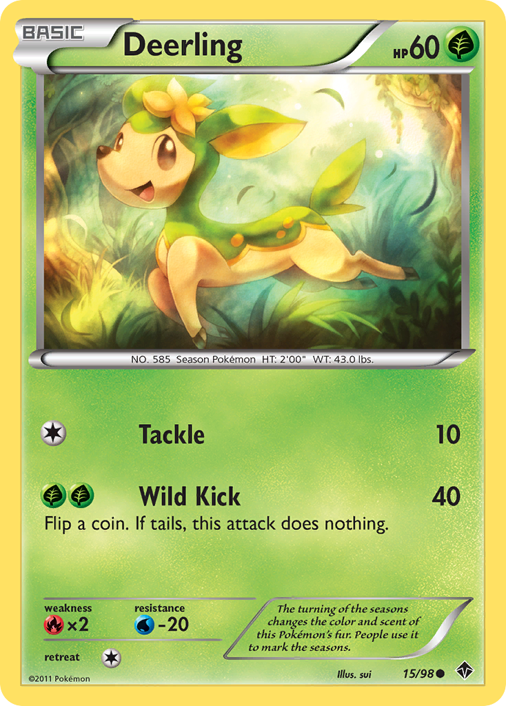 Deerling (15/98) [Black & White: Emerging Powers] | Fandemonia Ltd