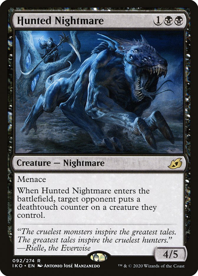 Hunted Nightmare [Ikoria: Lair of Behemoths] | Fandemonia Ltd