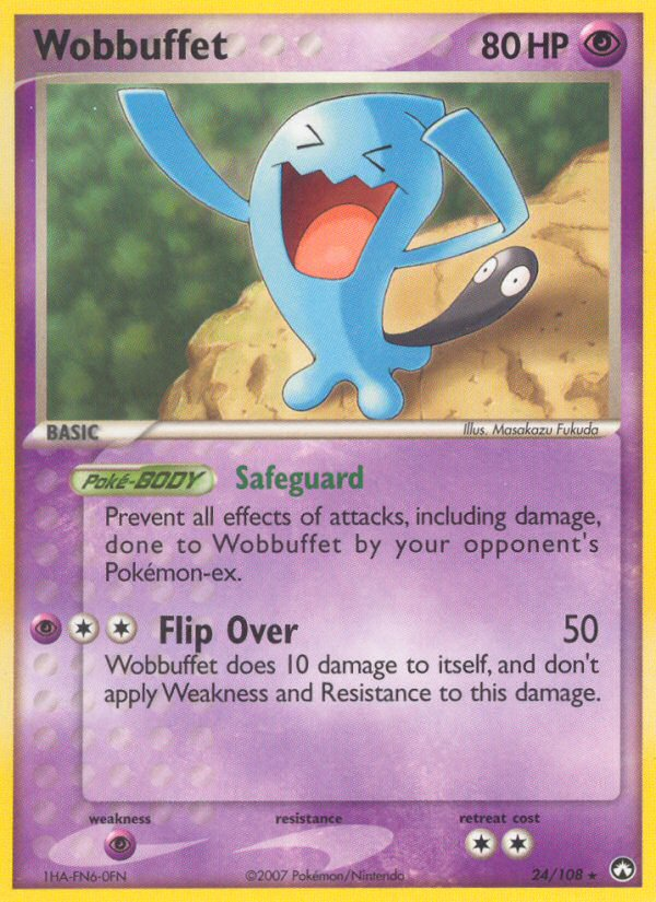 Wobbuffet (24/108) [EX: Power Keepers] | Fandemonia Ltd