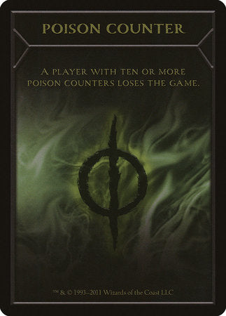 Poison Counter Token [New Phyrexia Tokens] | Fandemonia Ltd