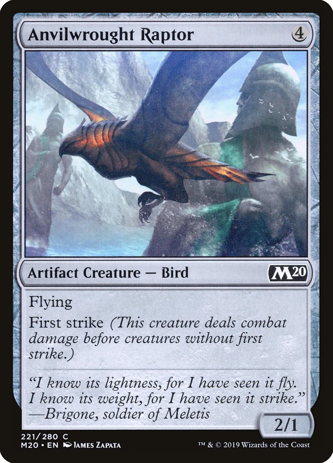 Anvilwrought Raptor [Core Set 2020] | Fandemonia Ltd