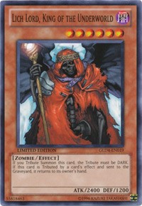 Lich Lord, King of the Underworld [GLD4-EN019] Common | Fandemonia Ltd