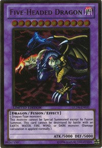 Five-Headed Dragon [GLD4-EN031] Gold Rare | Fandemonia Ltd