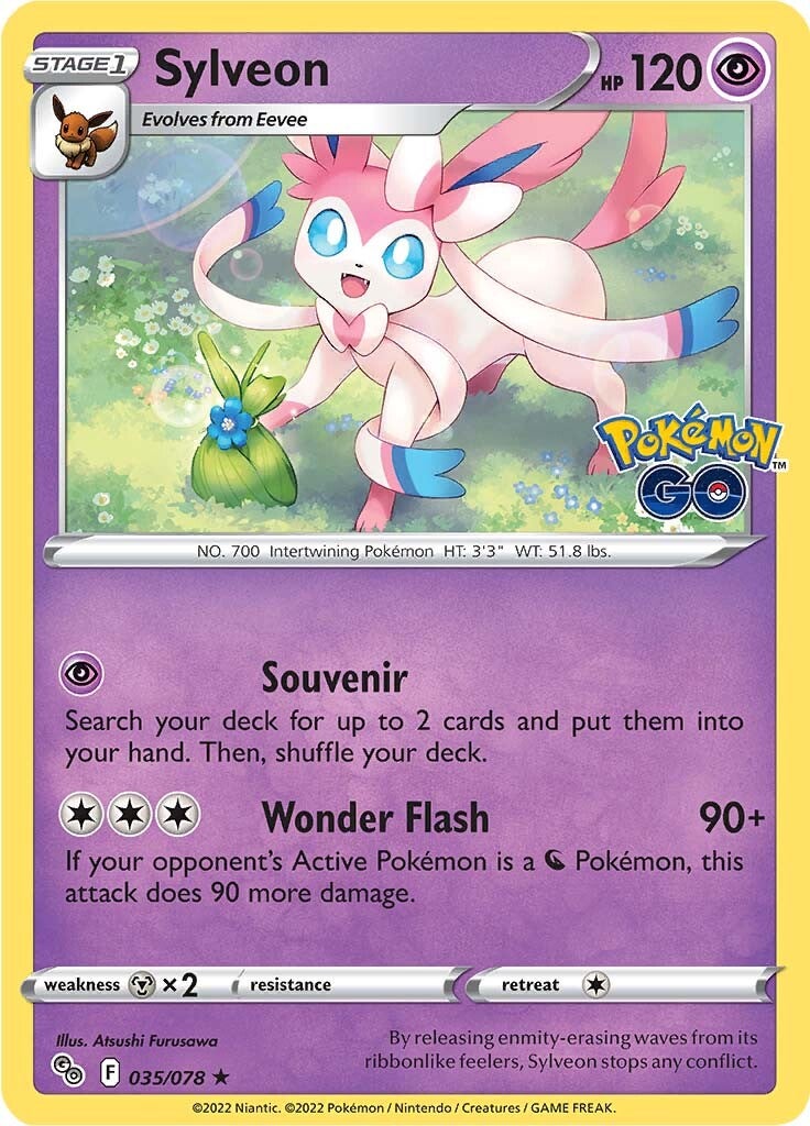 Sylveon (035/078) [Pokémon GO] | Fandemonia Ltd