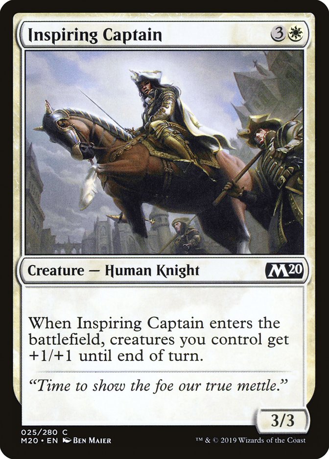 Inspiring Captain [Core Set 2020] | Fandemonia Ltd