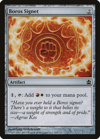 Boros Signet [Commander 2011] | Fandemonia Ltd