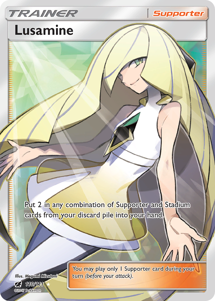 Lusamine (110/111) [Sun & Moon: Crimson Invasion] | Fandemonia Ltd