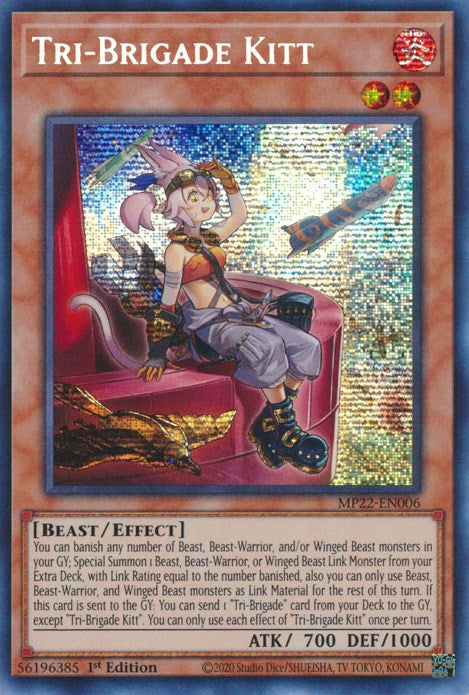 Tri-Brigade Kitt [MP22-EN006] Prismatic Secret Rare | Fandemonia Ltd