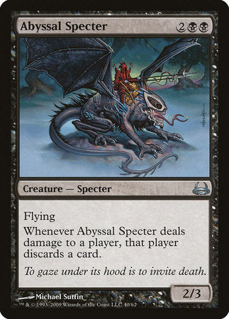 Abyssal Specter [Duel Decks: Divine vs. Demonic] | Fandemonia Ltd