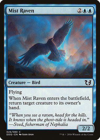 Mist Raven [Duel Decks: Blessed vs. Cursed] | Fandemonia Ltd