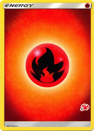 Fire Energy (Charizard Stamp #5) [Battle Academy 2020] | Fandemonia Ltd