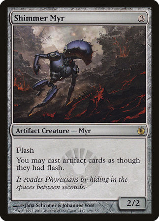 Shimmer Myr [Mirrodin Besieged] | Fandemonia Ltd