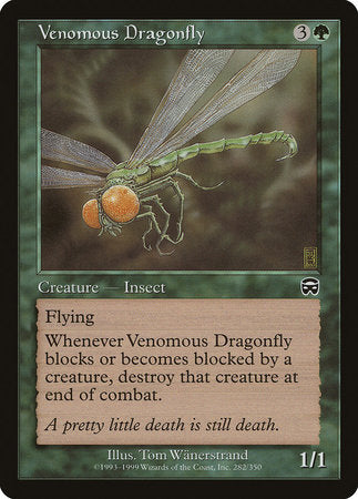 Venomous Dragonfly [Mercadian Masques] | Fandemonia Ltd