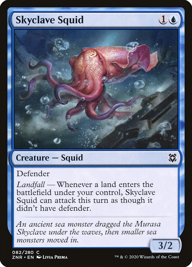 Skyclave Squid [Zendikar Rising] | Fandemonia Ltd