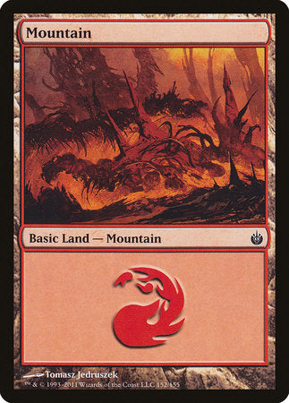 Mountain (152) [Mirrodin Besieged] | Fandemonia Ltd