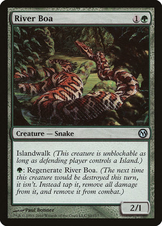 River Boa [Duels of the Planeswalkers] | Fandemonia Ltd