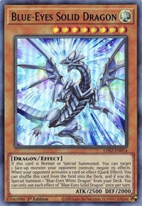 Blue-Eyes Solid Dragon (Green) [LDS2-EN014] Ultra Rare | Fandemonia Ltd