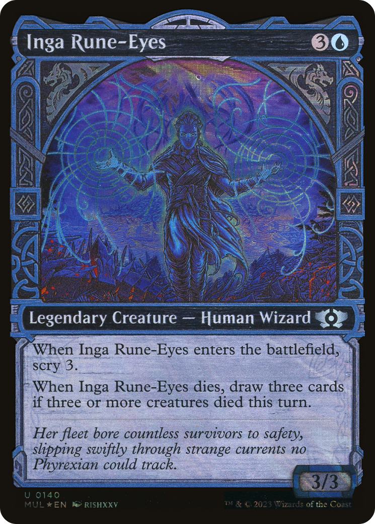 Inga Rune-Eyes (Halo Foil) [Multiverse Legends] | Fandemonia Ltd