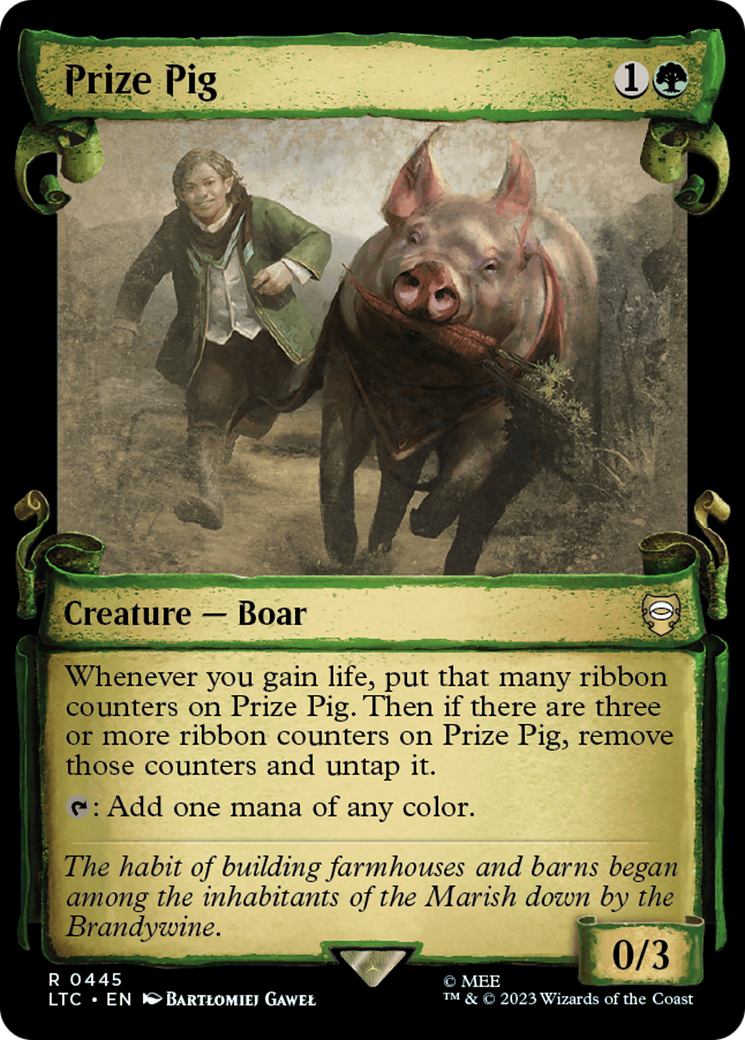 Prize Pig [The Lord of the Rings: Tales of Middle-Earth Commander Showcase Scrolls] | Fandemonia Ltd