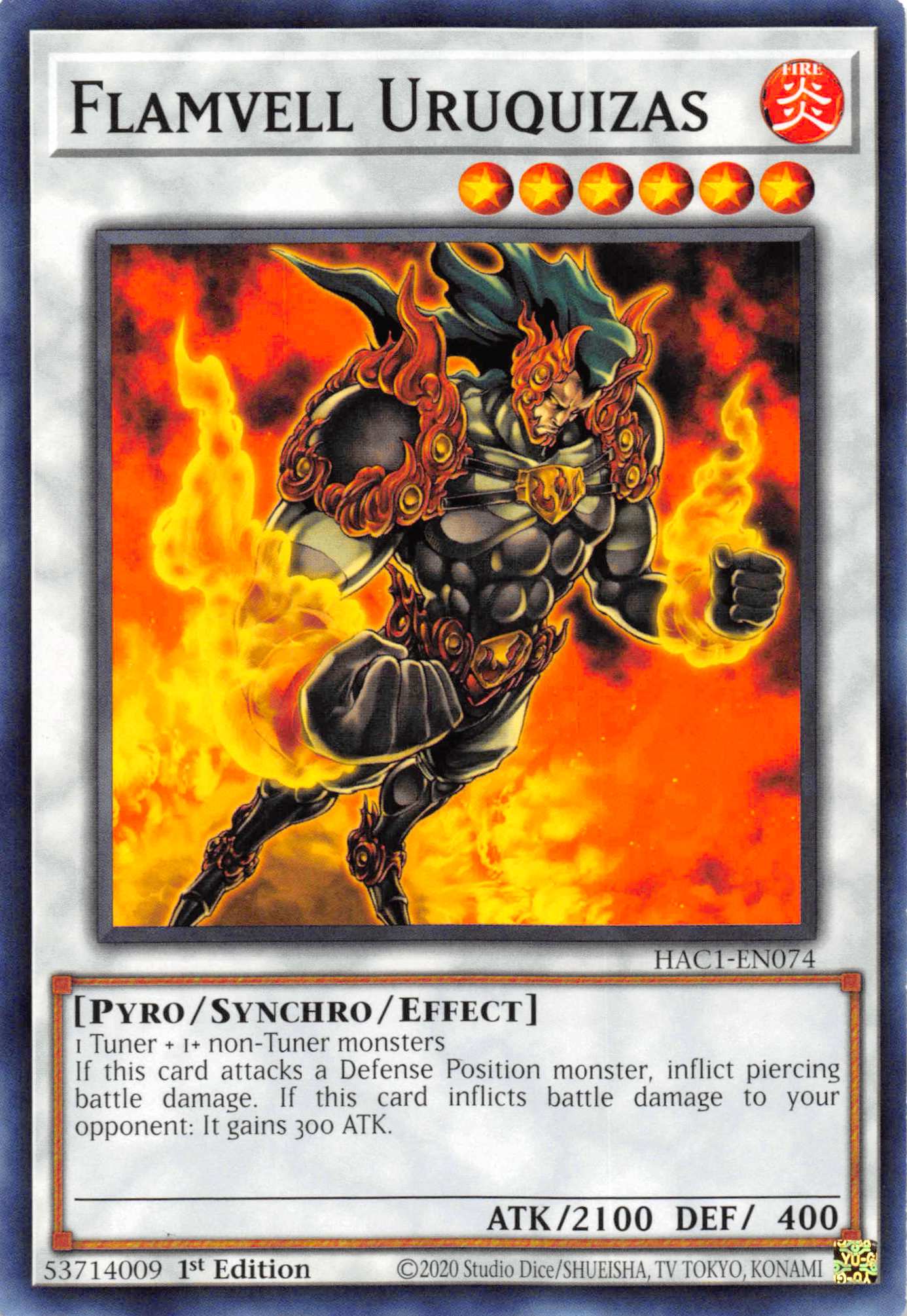 Flamvell Uruquizas [HAC1-EN074] Common | Fandemonia Ltd