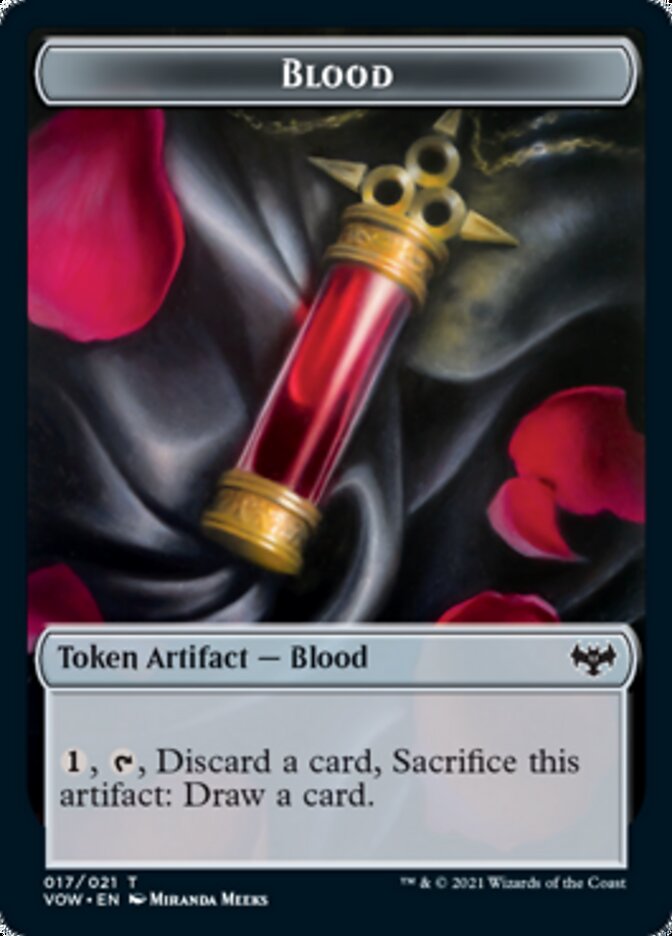 Blood Token [Innistrad: Crimson Vow Tokens] | Fandemonia Ltd