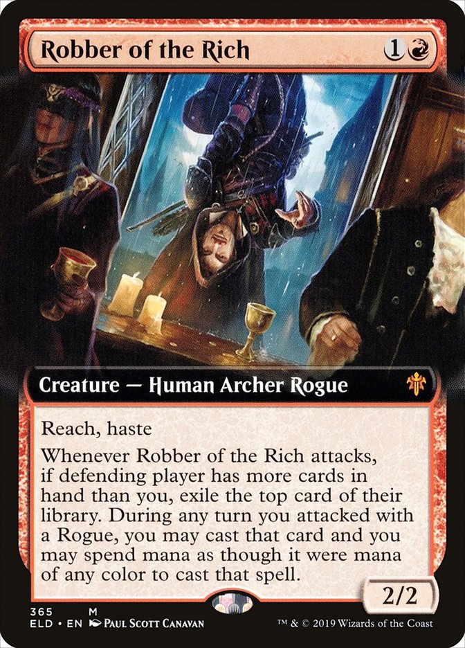 Robber of the Rich (Extended Art) [Throne of Eldraine] | Fandemonia Ltd