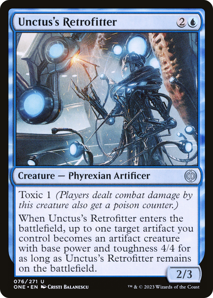 Unctus's Retrofitter [Phyrexia: All Will Be One] | Fandemonia Ltd