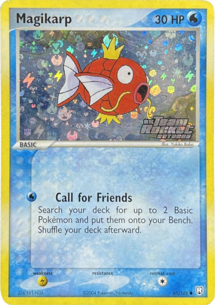 Magikarp (65/109) (Stamped) [EX: Team Rocket Returns] | Fandemonia Ltd