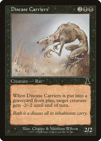 Disease Carriers [Urza's Destiny] | Fandemonia Ltd