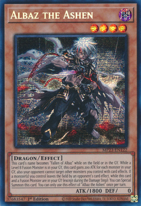 Albaz the Ashen [MP23-EN122] Prismatic Secret Rare | Fandemonia Ltd