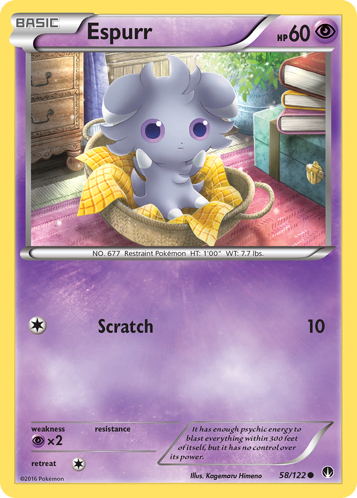 Espurr (58/122) [XY: BREAKpoint] | Fandemonia Ltd