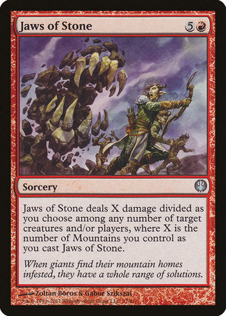 Jaws of Stone [Duel Decks: Knights vs. Dragons] | Fandemonia Ltd