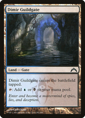 Dimir Guildgate [Gatecrash] | Fandemonia Ltd