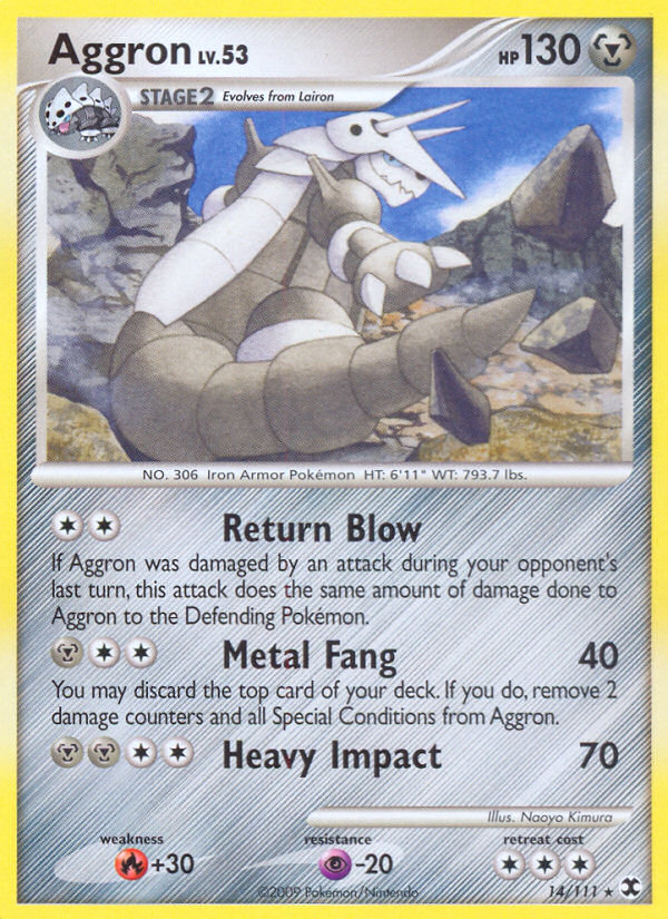 Aggron (14/111) [Platinum: Rising Rivals] | Fandemonia Ltd