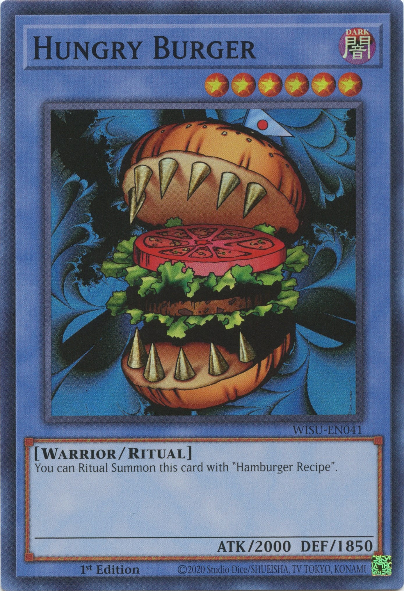 Hungry Burger [WISU-EN041] Super Rare | Fandemonia Ltd