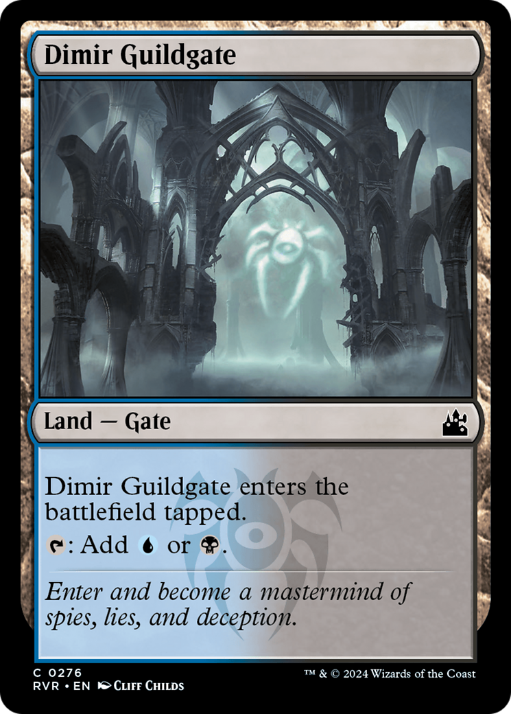 Dimir Guildgate [Ravnica Remastered] | Fandemonia Ltd