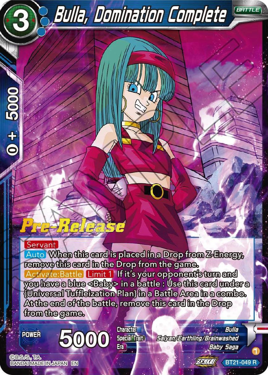 Bulla, Domination Complete (BT21-049) [Wild Resurgence Pre-Release Cards] | Fandemonia Ltd