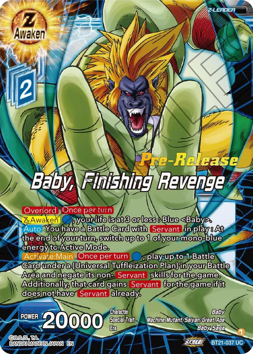 Baby, Finishing Revenge (BT21-037) [Wild Resurgence Pre-Release Cards] | Fandemonia Ltd