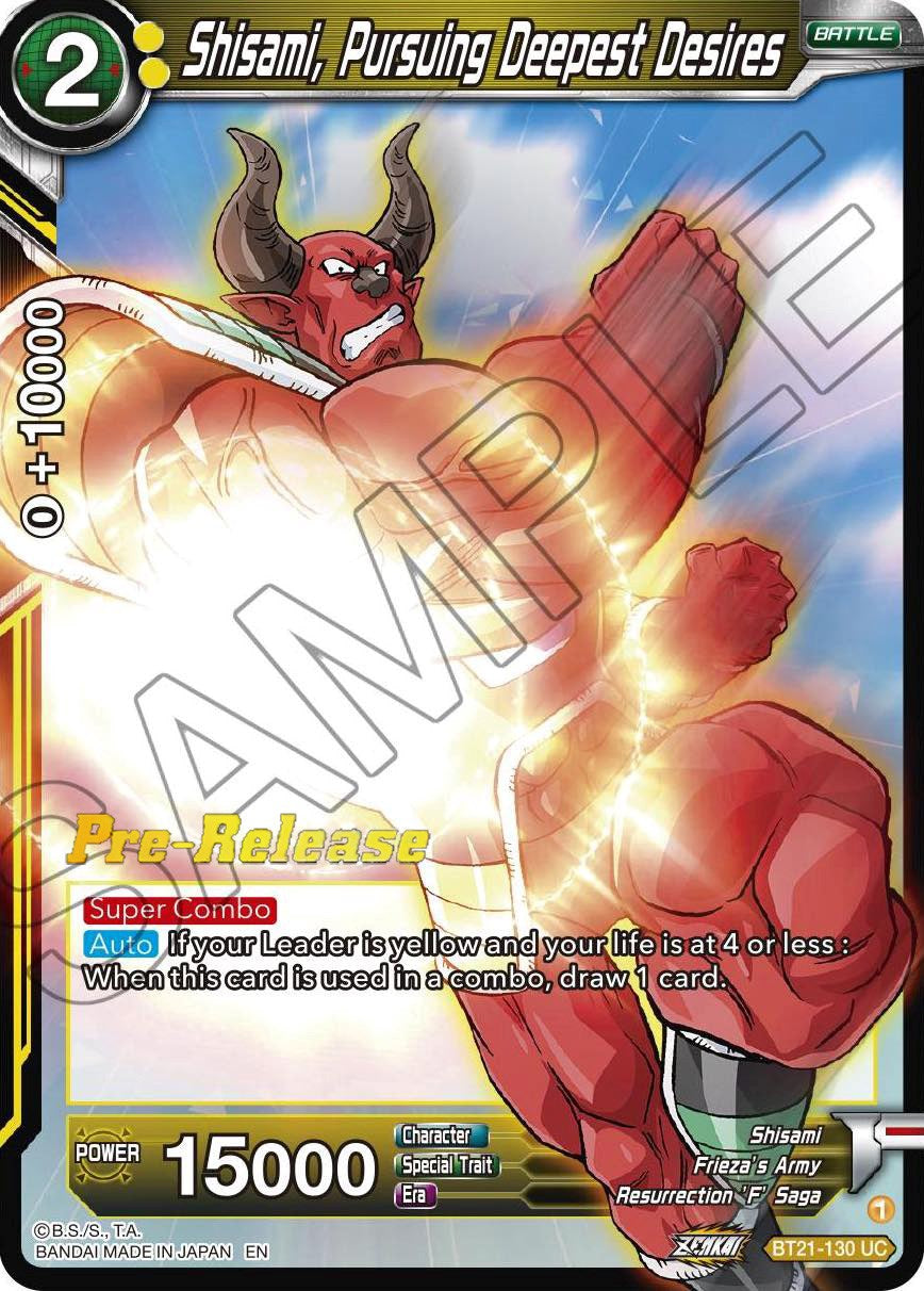 Shisami, Pursuing Deepest Desires (BT21-130) [Wild Resurgence Pre-Release Cards] | Fandemonia Ltd