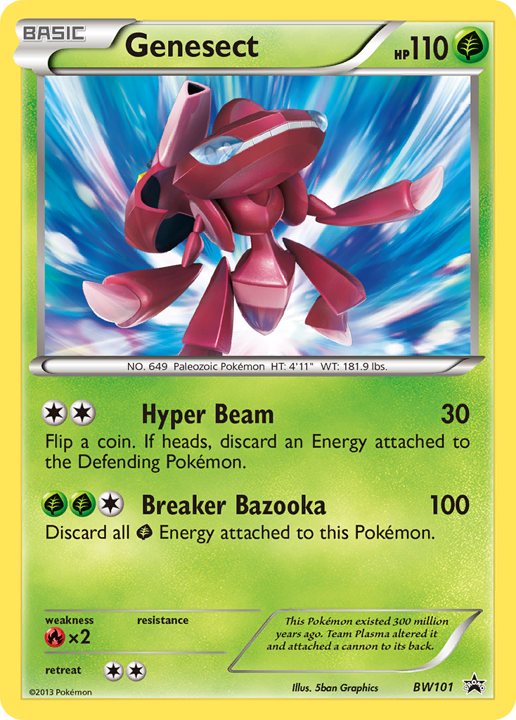 Genesect (BW101) [Black & White: Black Star Promos] | Fandemonia Ltd