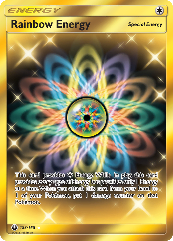 Rainbow Energy (183/168) [Sun & Moon: Celestial Storm] | Fandemonia Ltd