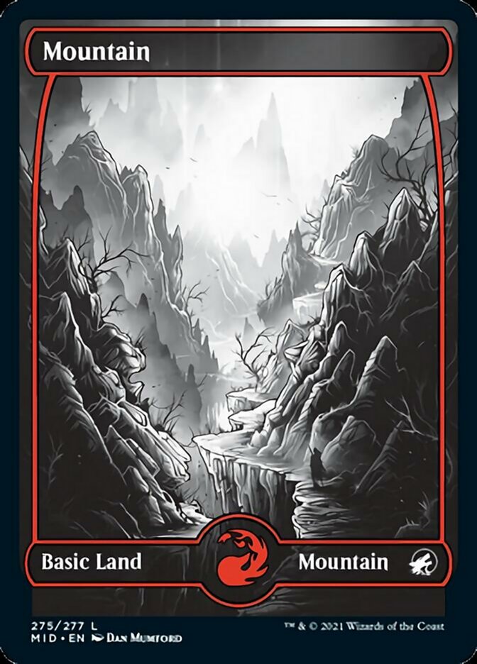 Mountain (275) [Innistrad: Midnight Hunt] | Fandemonia Ltd