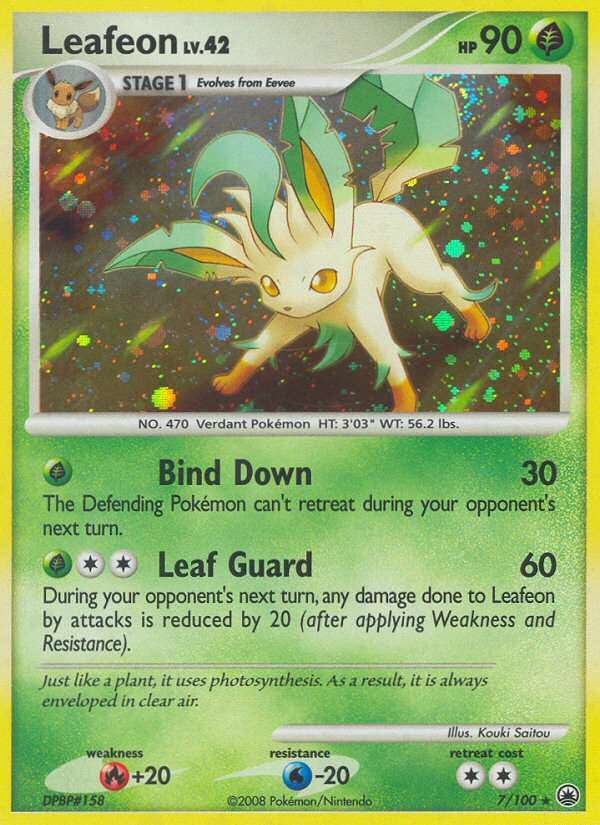 Leafeon (7/100) [Diamond & Pearl: Majestic Dawn] | Fandemonia Ltd