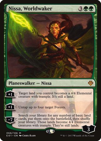 Nissa, Worldwaker [Archenemy: Nicol Bolas] | Fandemonia Ltd