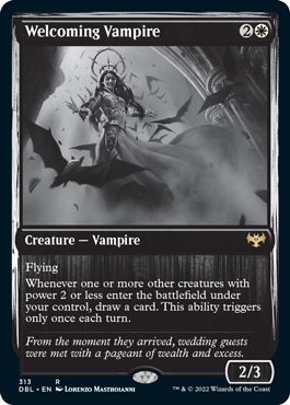 Welcoming Vampire [Innistrad: Double Feature] | Fandemonia Ltd